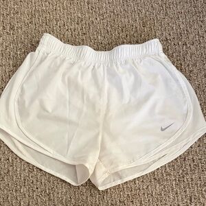 Nike Women's White Athletic Shorts